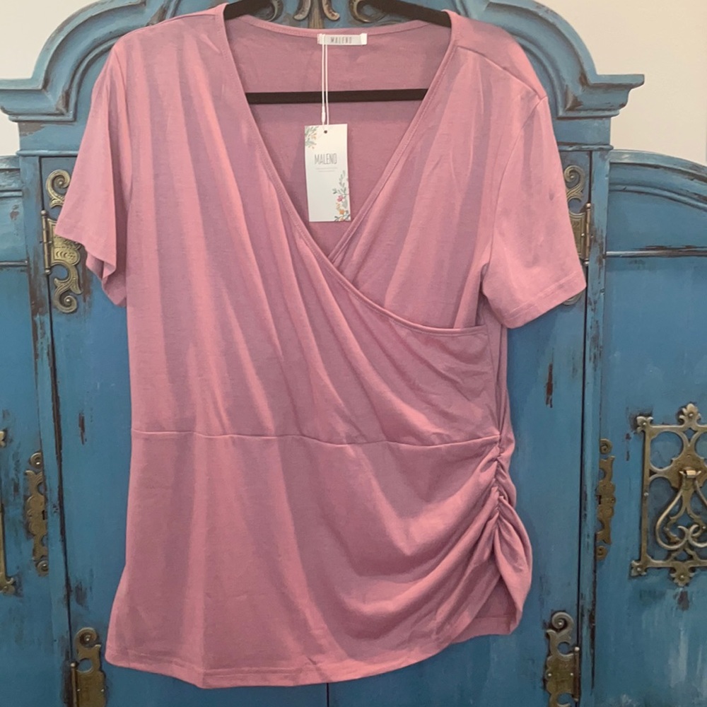 New, fancy lavender top